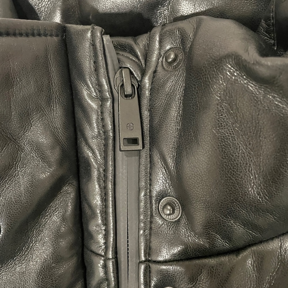 ANINE BING Oslo Leather Puffer Size Small - Picture 11 of 11